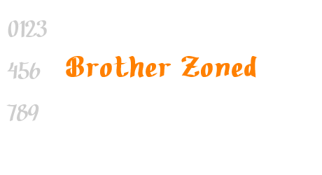 Brother Zoned