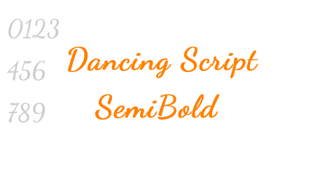 Dancing Script SemiBold