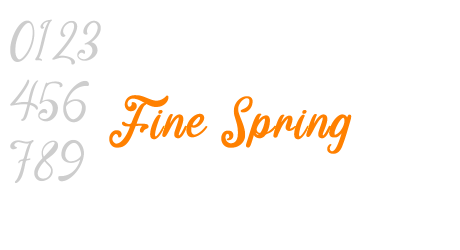 Fine Spring