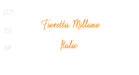 Fioretta Millano Italic