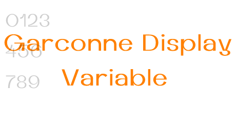 Garconne Display Variable