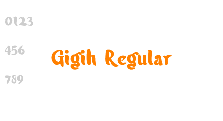 Gigih Regular