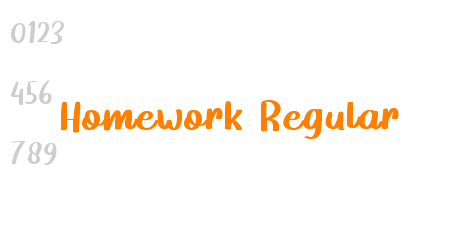 Homework Regular