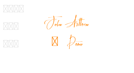John Asttern – Demo
