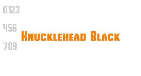 Knucklehead Black