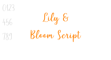 Lily & Bloom Script