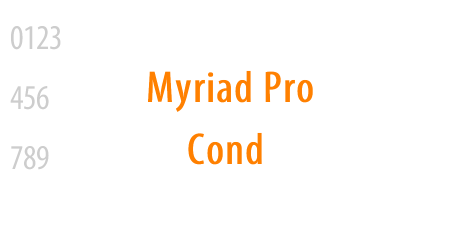 Myriad Pro Cond