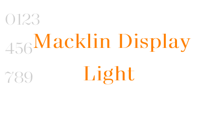 Macklin Display Light