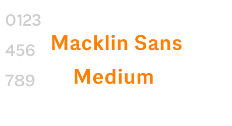 Macklin Sans Medium