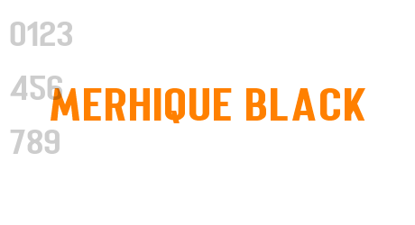 Merhique Black