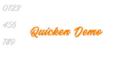 Quicken Demo