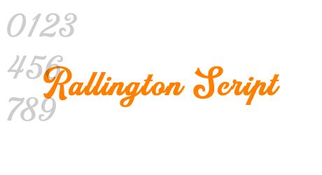 Rallington Script