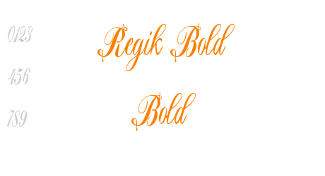 Regik Bold Bold
