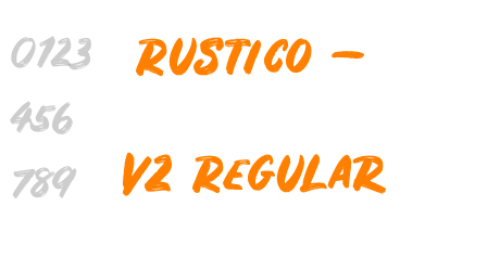 Rustico – V2 Regular