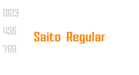 Saito Regular