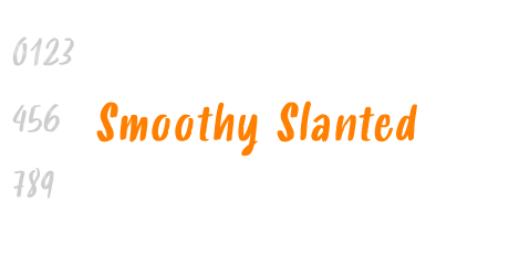 Smoothy Slanted