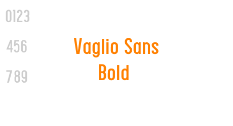 Vaglio Sans Bold