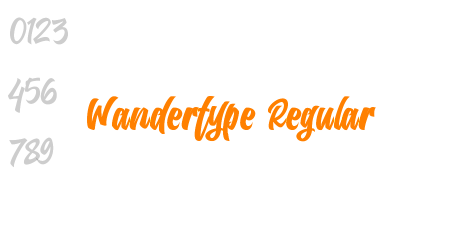 Wandertype Regular