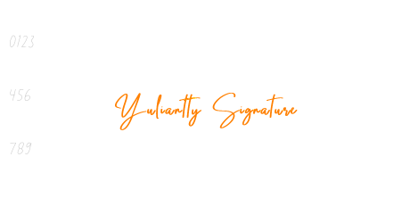 Yuliantty Signature