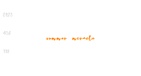 summer miracle