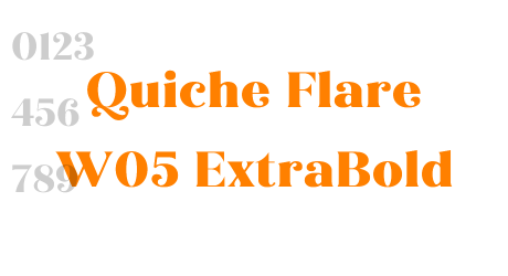 Quiche Flare W05 ExtraBold