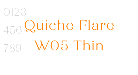 Quiche Flare W05 Thin