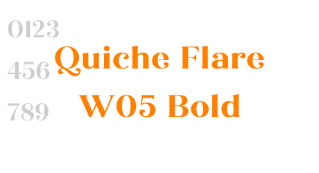 Quiche Flare W05 Bold