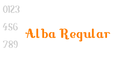 Alba Regular