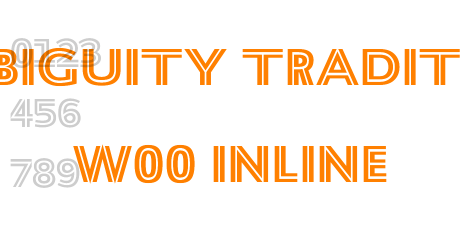 Ambiguity Tradition W00 Inline