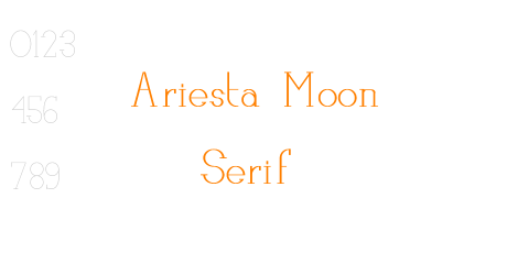 Ariesta Moon Serif
