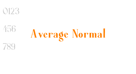 Average Normal