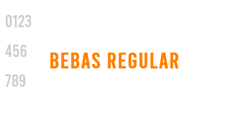 Bebas Regular