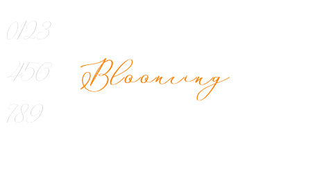 Blooming