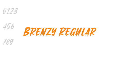 Brenzy Regular