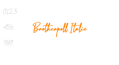 Brotherpoll Italic