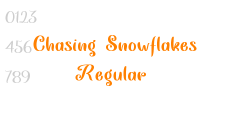 Chasing Snowflakes Regular