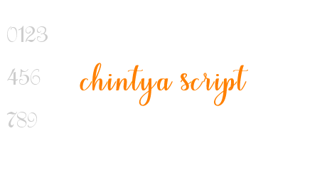 chintya script