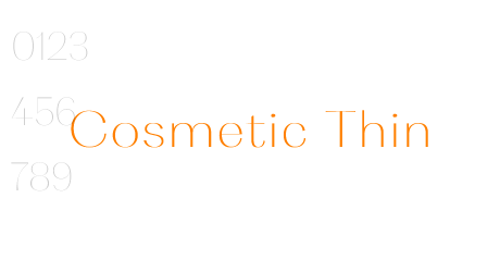 Cosmetic Thin