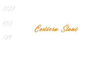 Costiera Slant