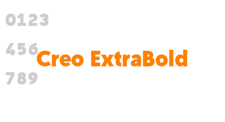 Creo ExtraBold