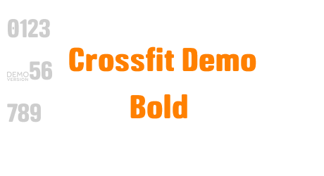 Crossfit Demo Bold