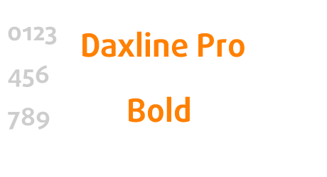 Daxline Pro Bold