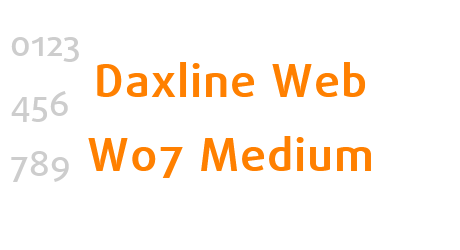 Daxline Web W07 Medium