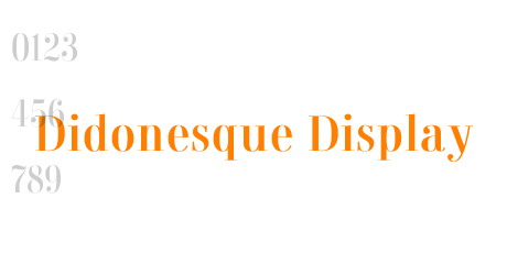 Didonesque Display