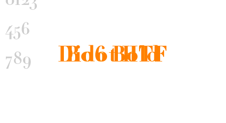 Didot HTF B06 Bold