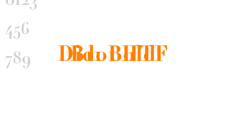 Didot HTF B11 Bold