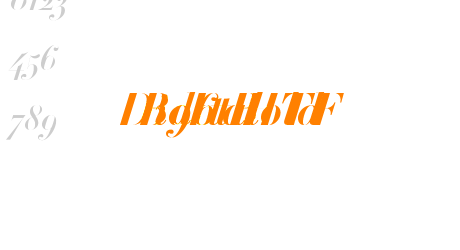 Didot HTF B96 Bold Ital