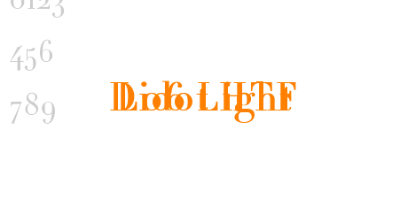 Didot HTF L06 Light
