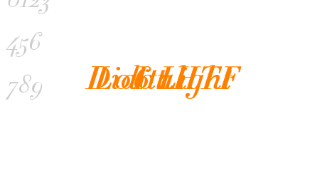 Didot HTF L06 Light Ital