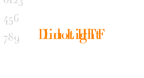 Didot HTF L11 Light